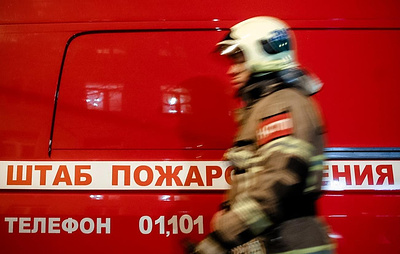 В Петербурге потушили пожар в элитном ЖК